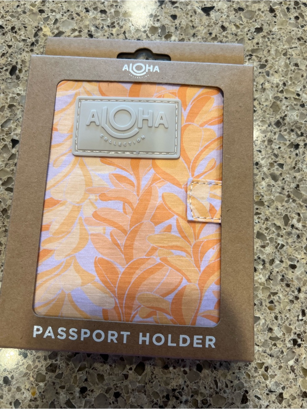 ALOHA Collection Floral Passport Holder